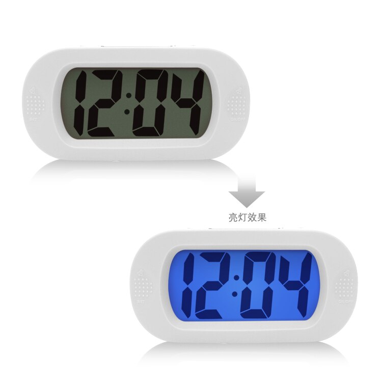 Barn väckarklocka student radiostyrd klocka led relojes despertadores de mesita dagliga nödvändigheter sc  oo50ac