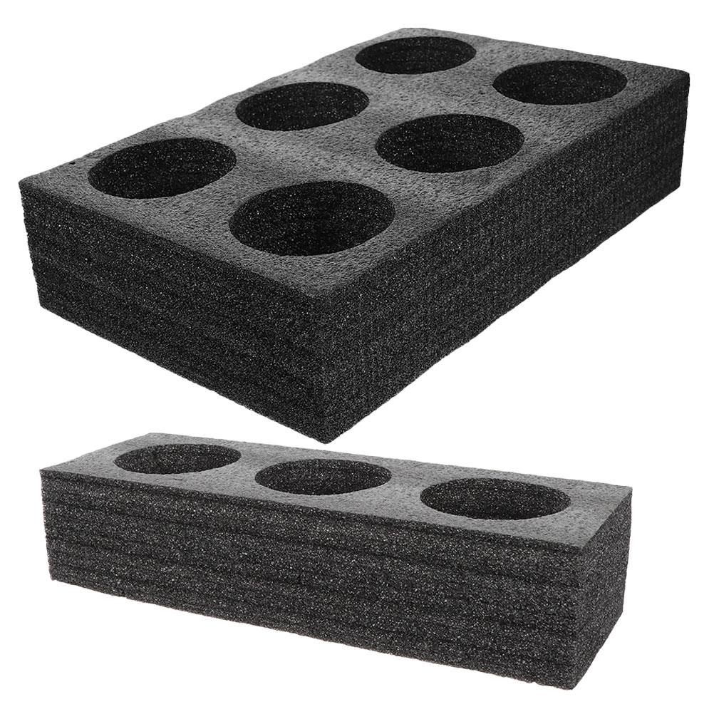 Multi Holes Cup Holder Foam Cup Carrier Tray Drink Carrier Takeout Cup Tray Beverage Packing Tool