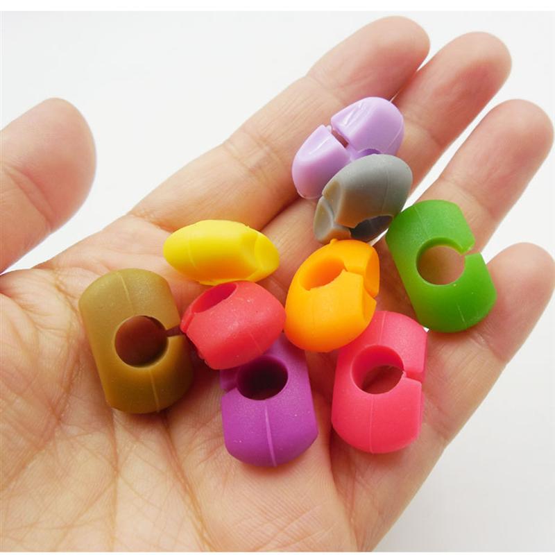 24pcs Silicone Wine Glass Mark Cup Label Sign Wine Glass Recognizer Cup Distinguisher For Home Party Banquet (Mixed Color)