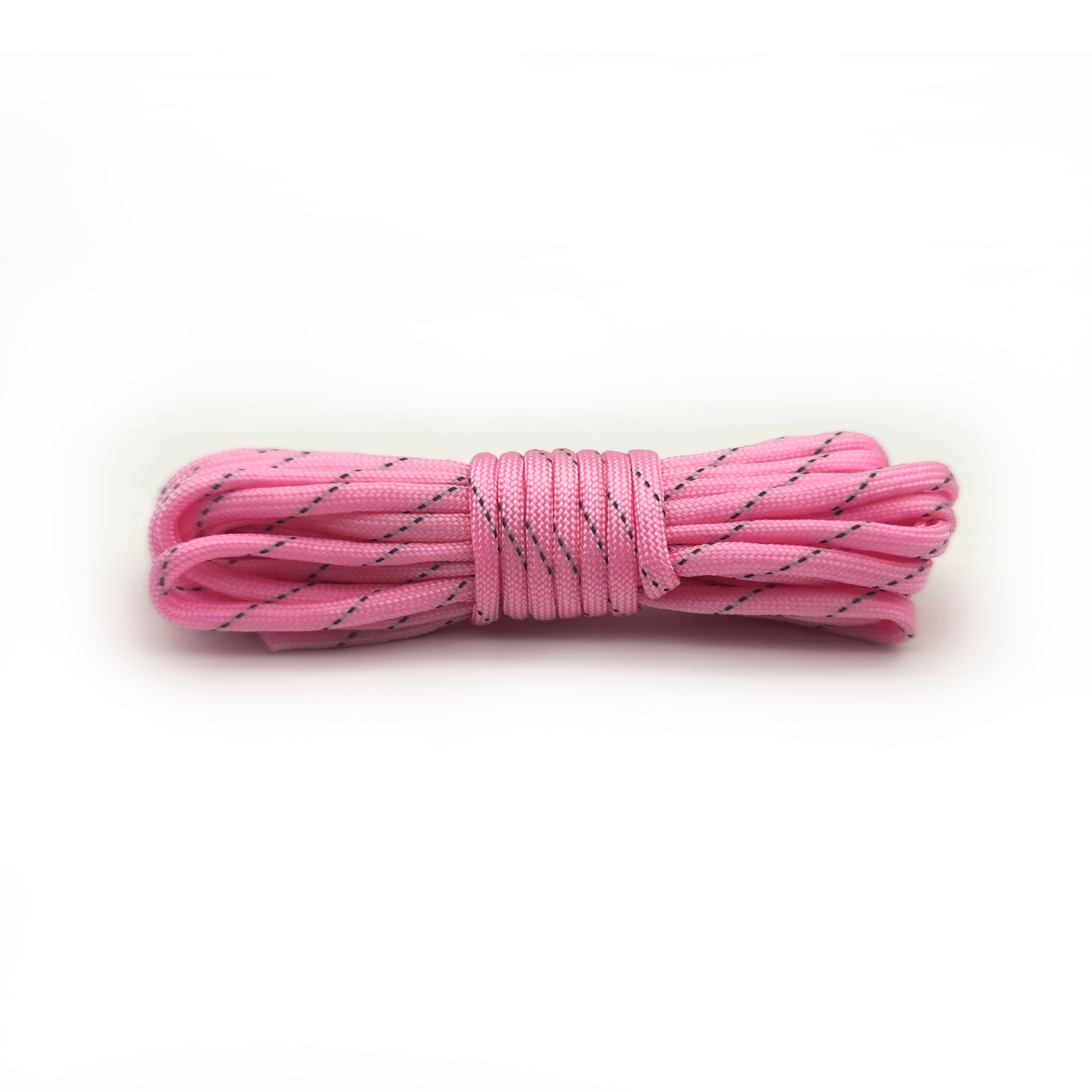 5m/10m 7- kärnig reflekterande paracord med 4mm diameter, utomhuscamping, nattreflekterande tältrep, vandringstälttillbehör, armbandsrep: Gul / Övrig