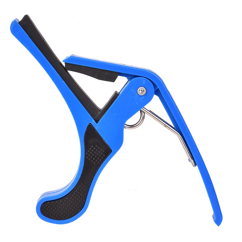 1PCS 6 Colors Key Acoustic Classic Guitar Capo For Tone Guitar Capo Quick Change Clamp: Blue