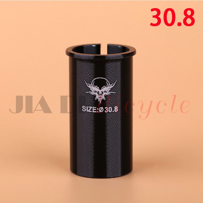 MUQZI Bicycle Seat Tube Adjustable Sets Aluminum Alloy Seatpost Reducing Sleeve Adapter Adjust Diameter 27.2TO31.6/30.8/ 30.4MM: 30 point 8