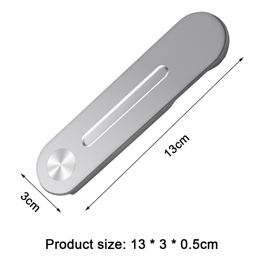 Folding Shrink Screen Side Mount Bracket Aluminum Magnet Phone Holder Screen Expansion Bracket For Tablet PC Laptop Monitor