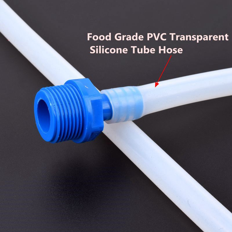 5pcs 1/2"-8/10/12/16mm 3/4"-12/16mm PVC Pagoda Male Thread Connector Garden Irrigation Hose Connector Aquarium Adapter