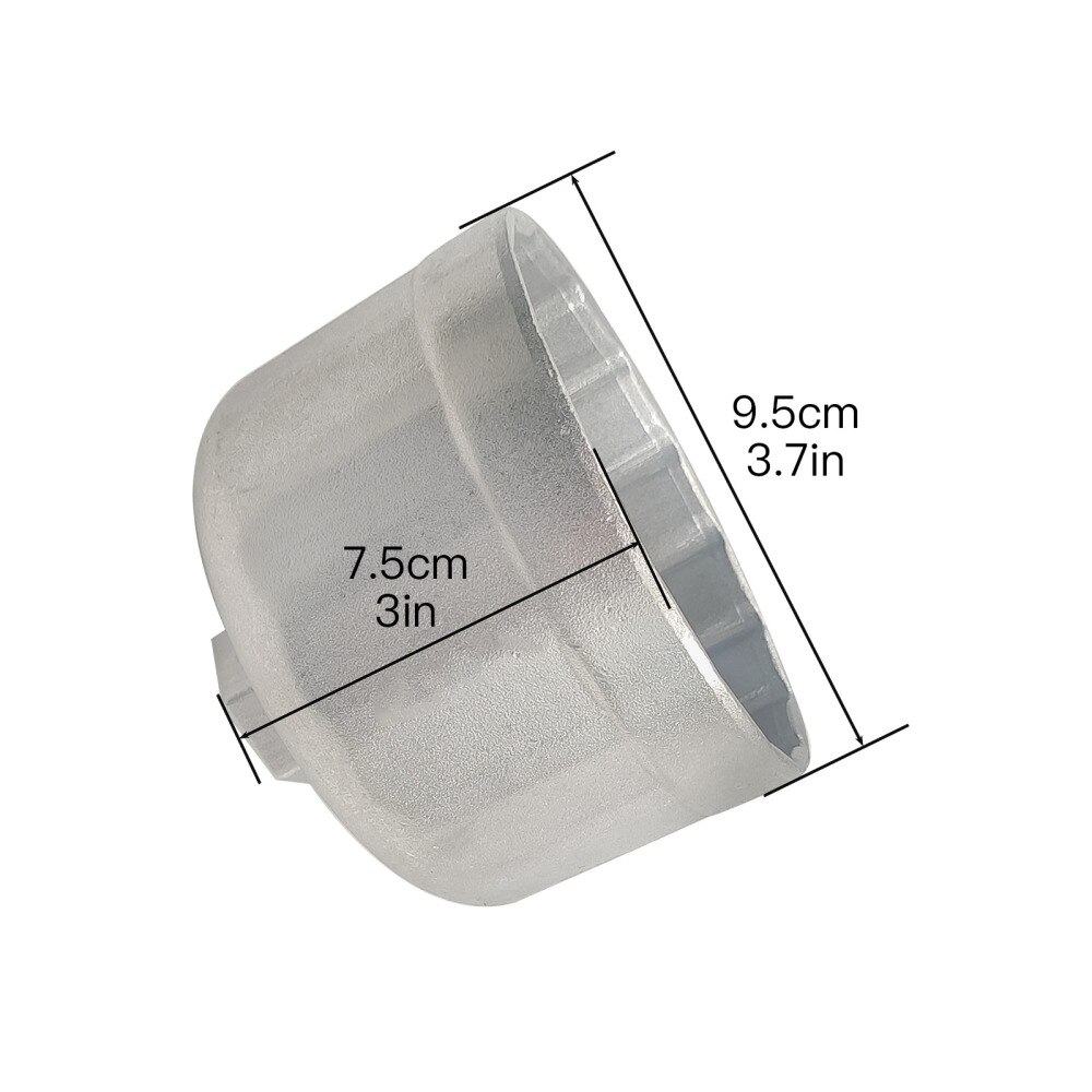 Herramientas de reparación de automóviles de filtro de aceite para BMW, Volvo, Cartucho de plata de Metal de 86,6mm, accesorios para motocicleta