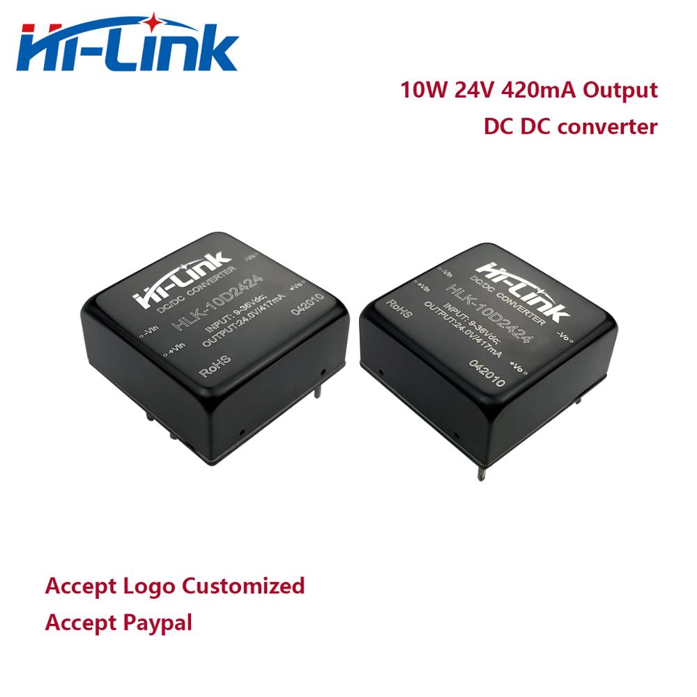 9-36V to 24V 420mA Hi Link HLK-10D2424 mini dc to dc step down module 2pcs/lot Free Ship