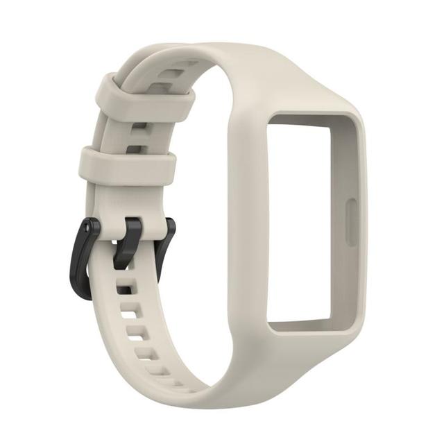 Til huawei honor band 6 pro silikone sportsremme smart urrem til honor band 6 armbånd tilbehør til huawei band 6 rem: 5 grå