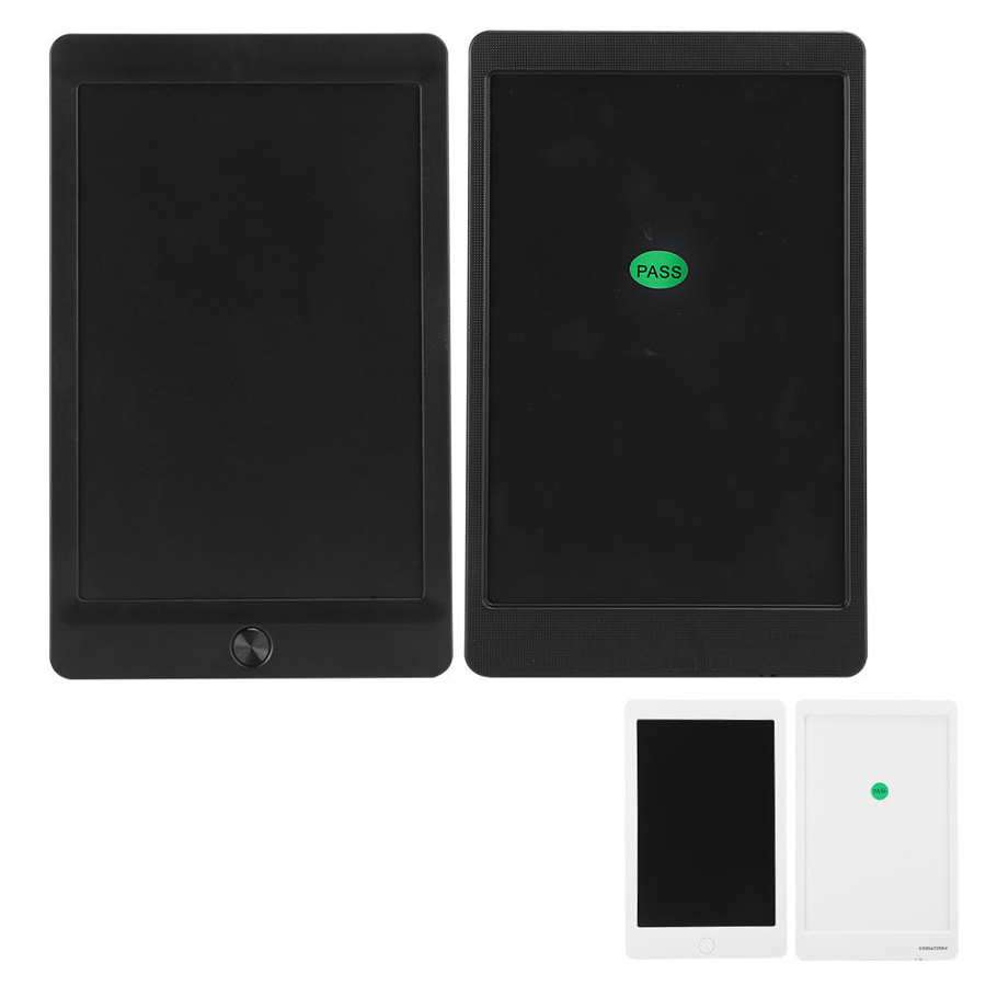 LCD Writing Board Light-Energy Bright Thick Handwriting Children Graffiti Tools 8.5inch Monochrome Board