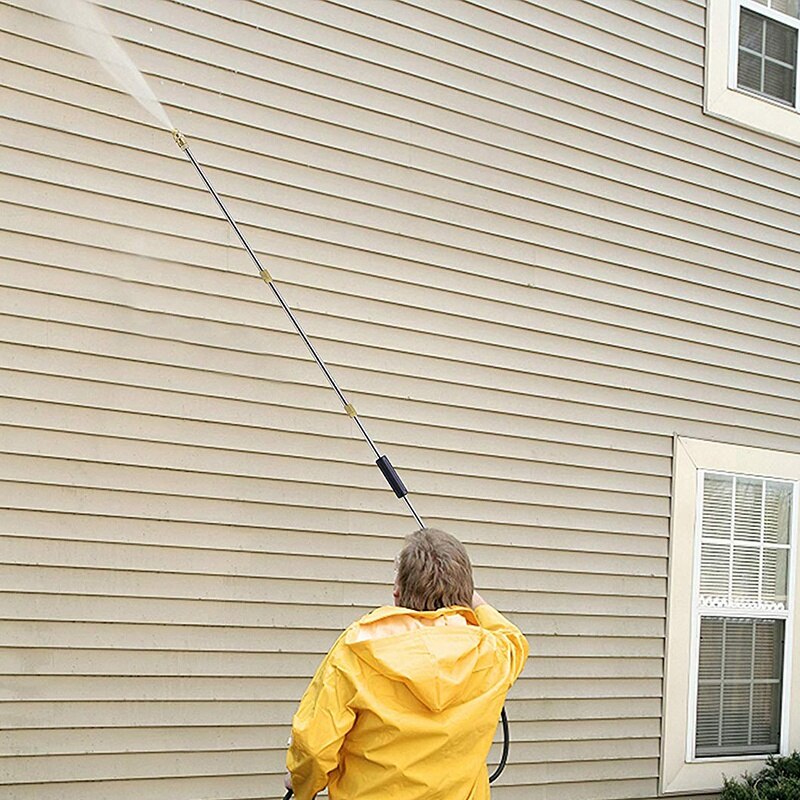 90 Inch Universal Wand Set Car Washing Pressure Washer Wand Extension, Replacement Lance Power Washer Lance 1/4Inch Thread Qui