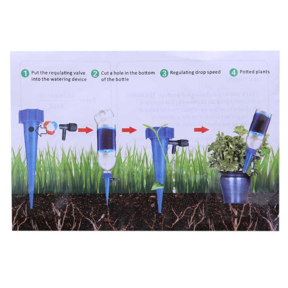1/6/12/18/30 Self-contained Auto Drip Irrigation Watering Potted System Automatic Watering Spike Kit for Plants Indoor Household