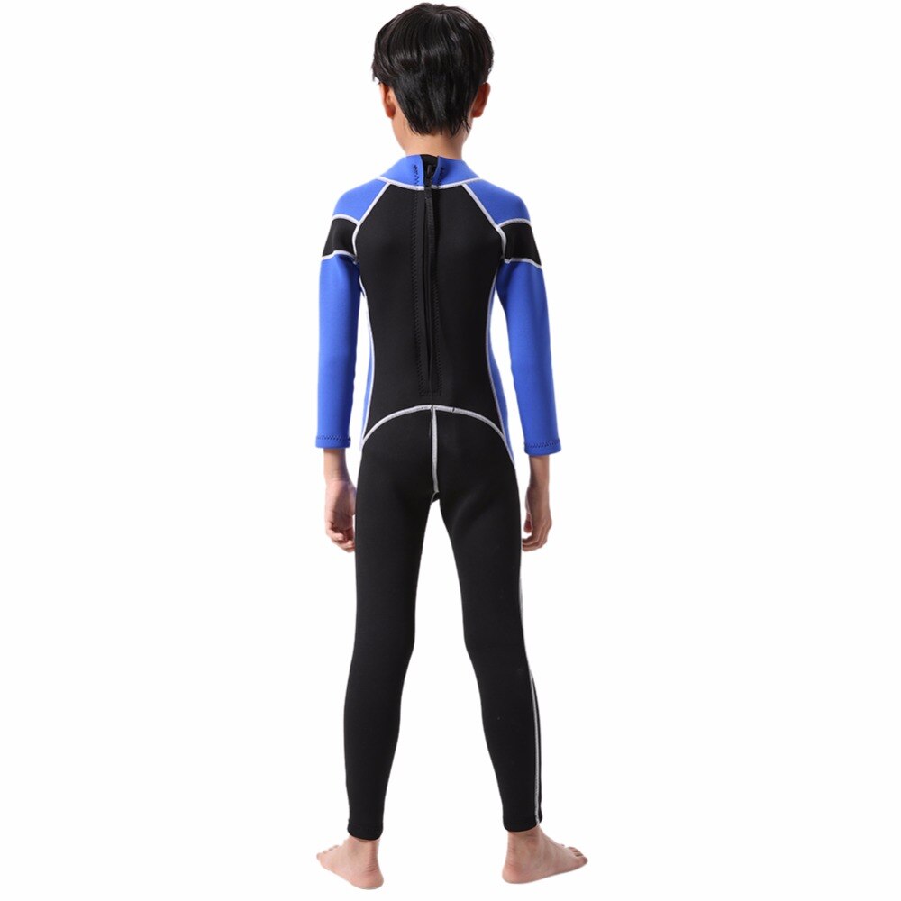 Surfing Rash Outdoor Kids Neoprene Diving Wetsuits Children One Pieces Colors Patckwork Long Sleeve Swimwear Diving Suits