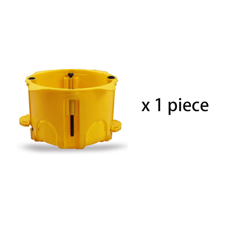 EU 1 2 3 Gang DryWall Box Both For Gypsum Board Dry Box Plasterboad and Concrete Wall EU Switch Socket Cassette Installiton Box: army green