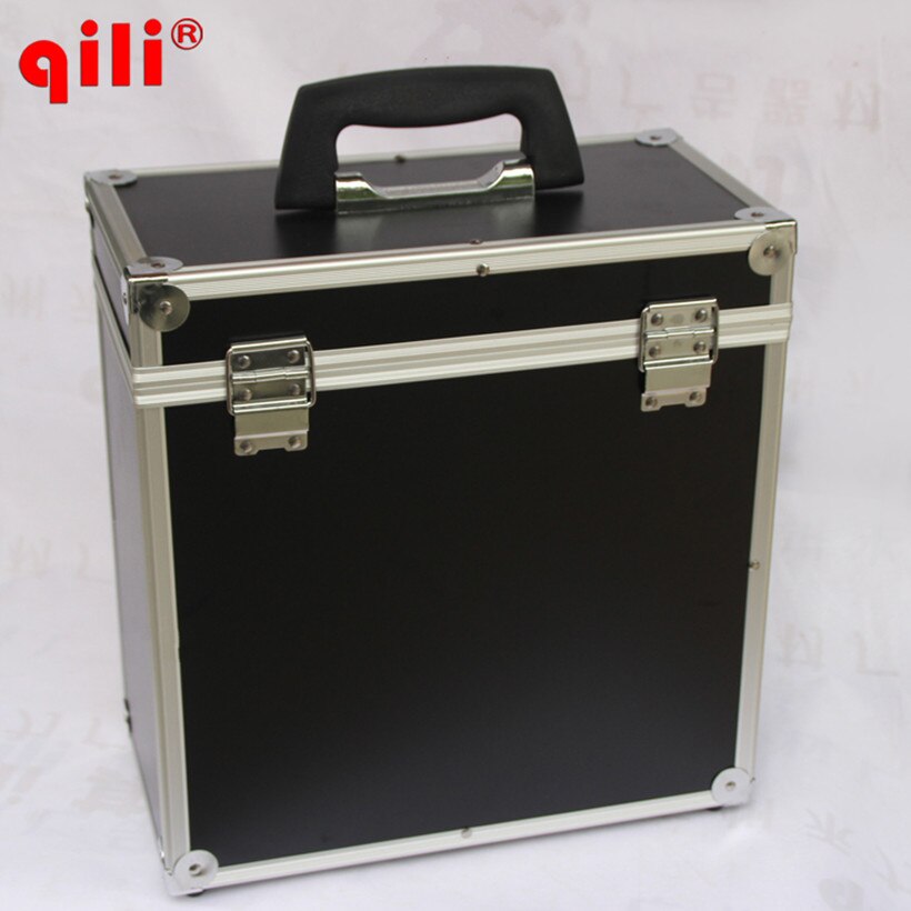 black vertial Toolbox plastic toolbox tool box with handle Toolbox