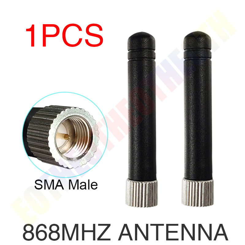 EOTH 868mhz antenna 3dbi sma male 915mhz lora antene pbx iot module lorawan signal receiver antena high gain: 1PCS M