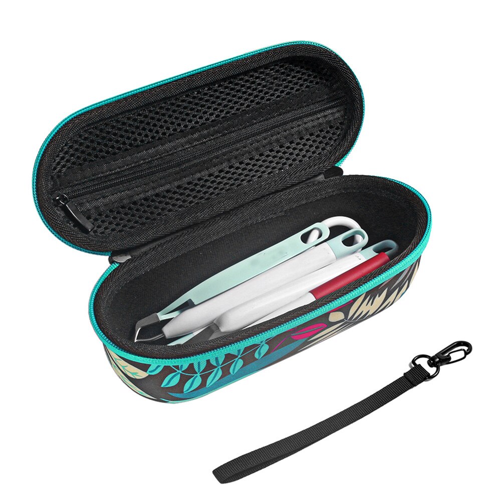 Storage Bag for Cricut Basic Tool Set & Ultimate Fine Point Tools Pens Double Zipper Carrying Bag Pen Case Cover