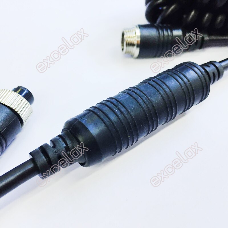 10PCS/Lot 4-Pin Aviation Plug Connector Waterproof Dustproof Rubber Cover Cap Protector for Outdoor CCTV Installation