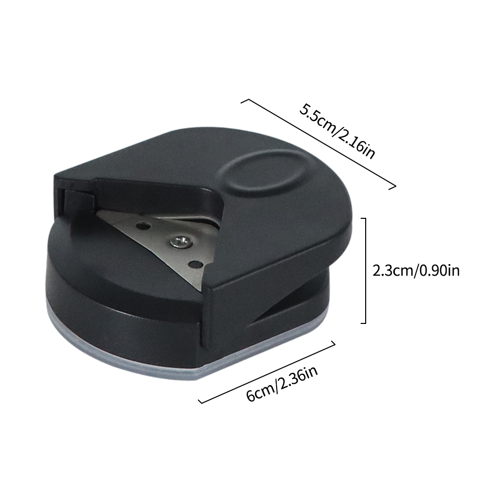 Mini Paper Punch Paper Edge Cutter Round Diy Craft Scrapbooking Tools Hole Puncherr Paper Trimmer Cutter Corner Cutter PVC