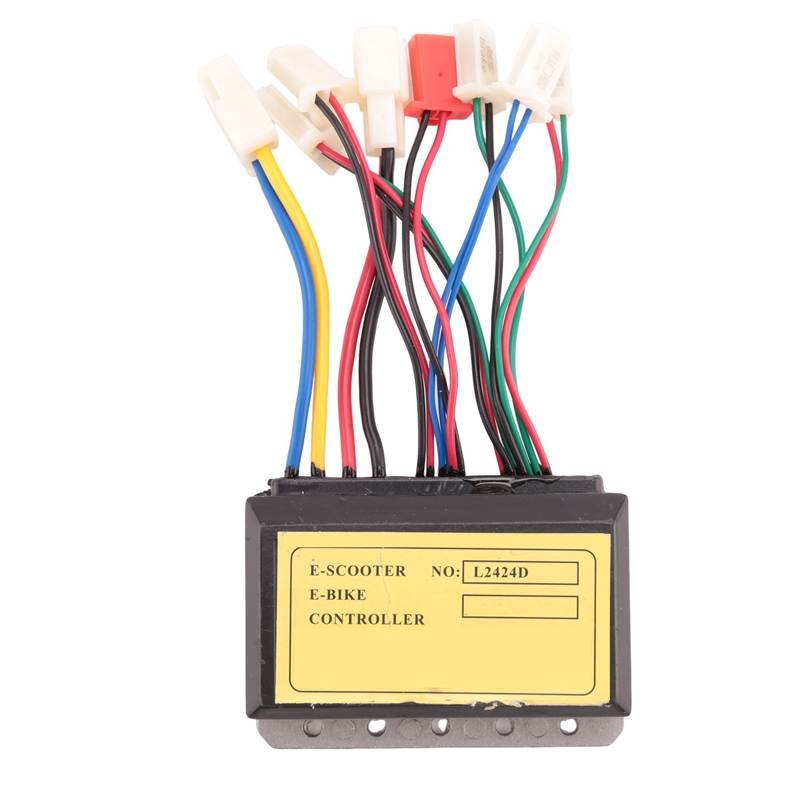 Duurzame 24V 250W Borstel Motor Controller Voor Elektrische Fiets Scooter Electrombile E-Bike Voor Elektrische Fiets Apparatuur: Default Title