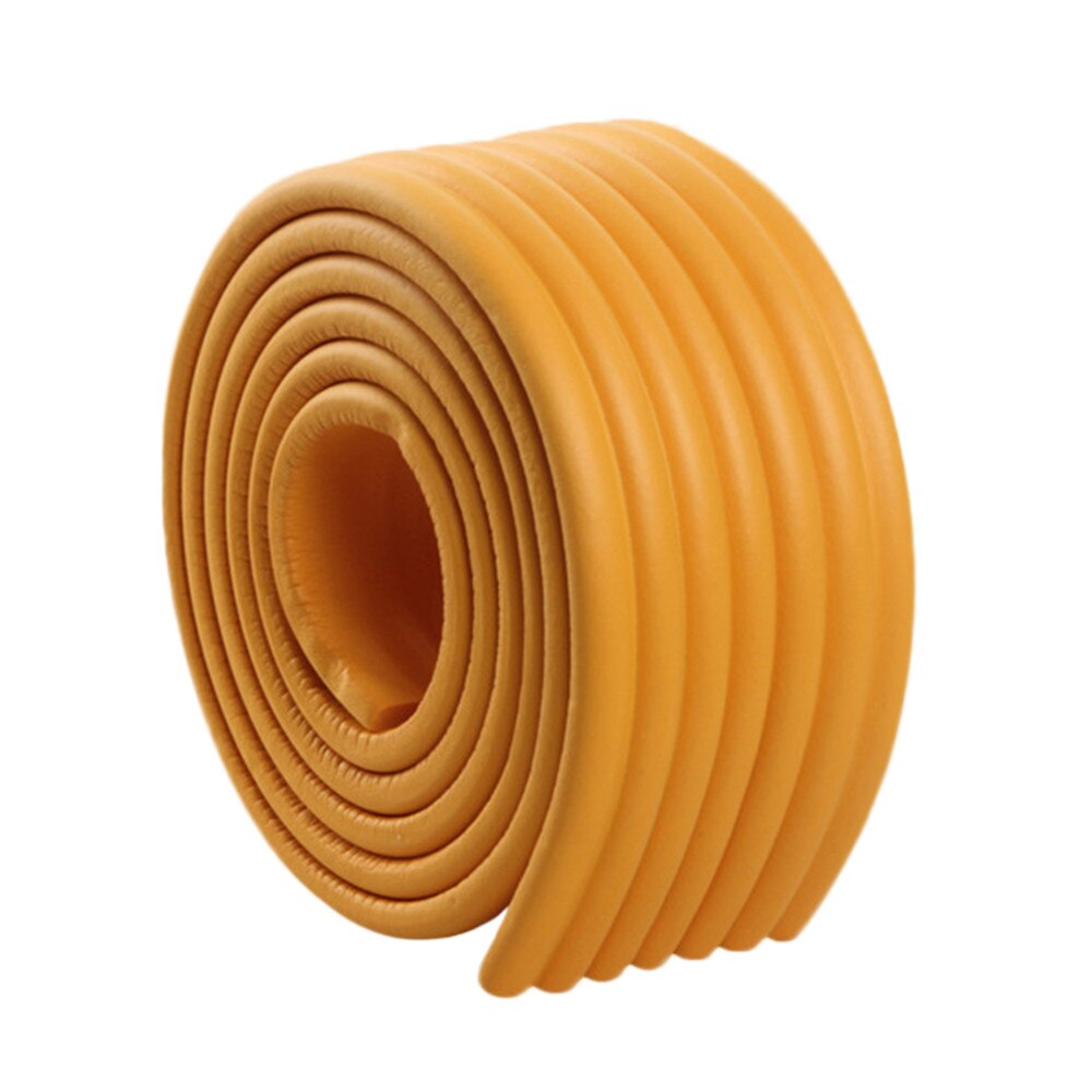 2m Baby Safety Corner Protector Solid Safety Edge Guards Children Protection Security Tape Wall Angle Form Kids Child Protector: Orange 