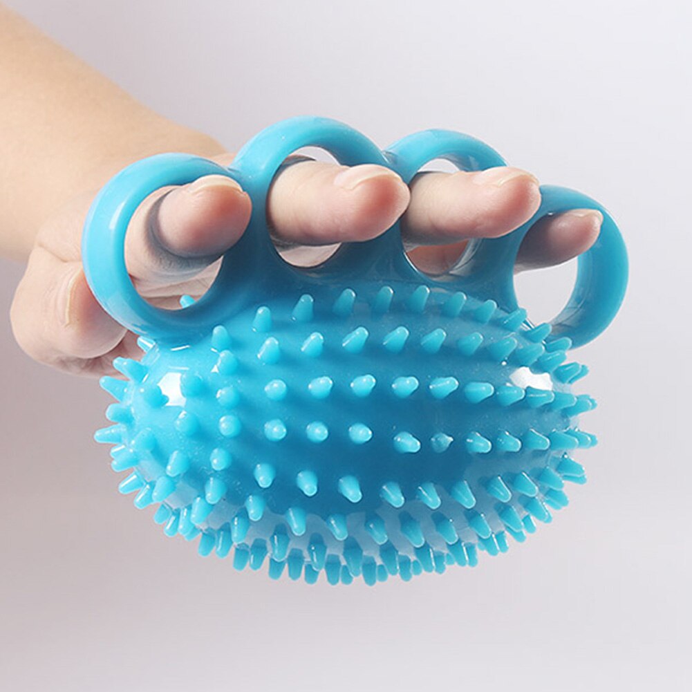 Hand Therapy Hand Grip Strengthening Ball Stress Hand Stab Ball Strengthener for 4 Fingers Hand Recover Training Ball