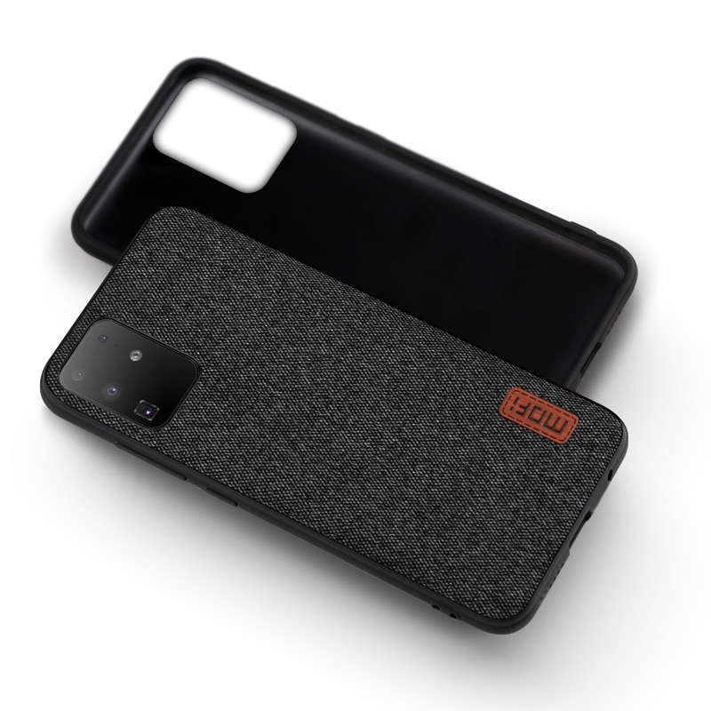 Mofi Case Voor Samsung S20 Case Doek Stof Back Cover Voor Galaxy S20 + Plus Siliconen Business Capas S20 Ultra coque Case