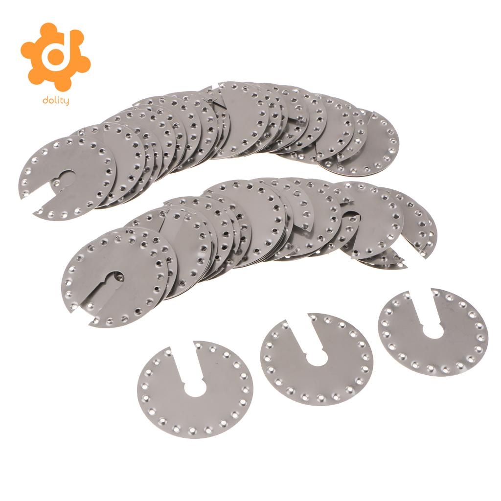 REAL 1.77x1.77'' 50PCS/PACK Grounding Washer/Gasket Solar PV Conductive Sheet