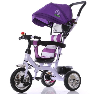 bambino A Tre Ruote passeggino1-3-5Y Bambini Bicicletta Bicicletta BikeBaby Passeggino Carrozzina Passeggino Pieghevole Del bambino Passeggini ombrello Da Viaggio auto