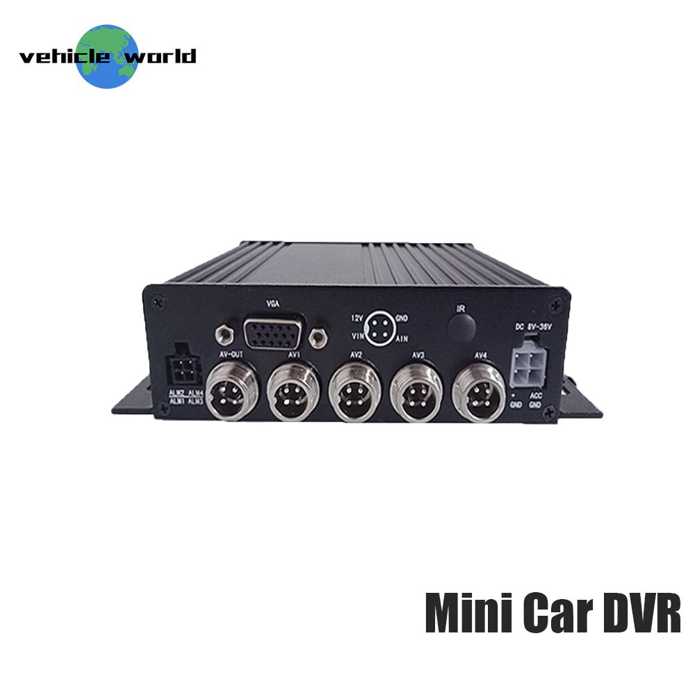 Product 1080P MDVR 256GB SD Card Storage 4ch alarm inputs Car DVR