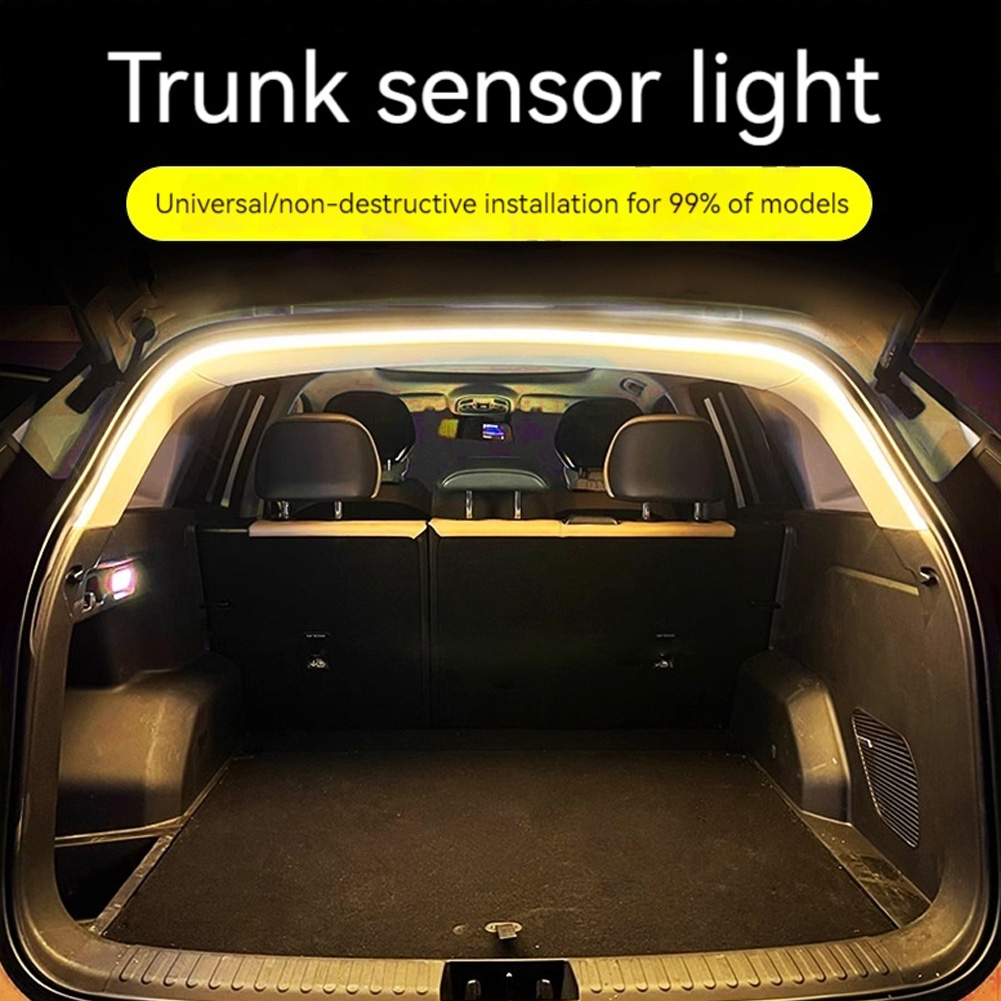 Striscia di luce che scorre dinamica a LED Striscia di illuminazione ambientale per bagagliaio di un'auto multifunzione automatica per la decorazione del bagagliaio del camion
