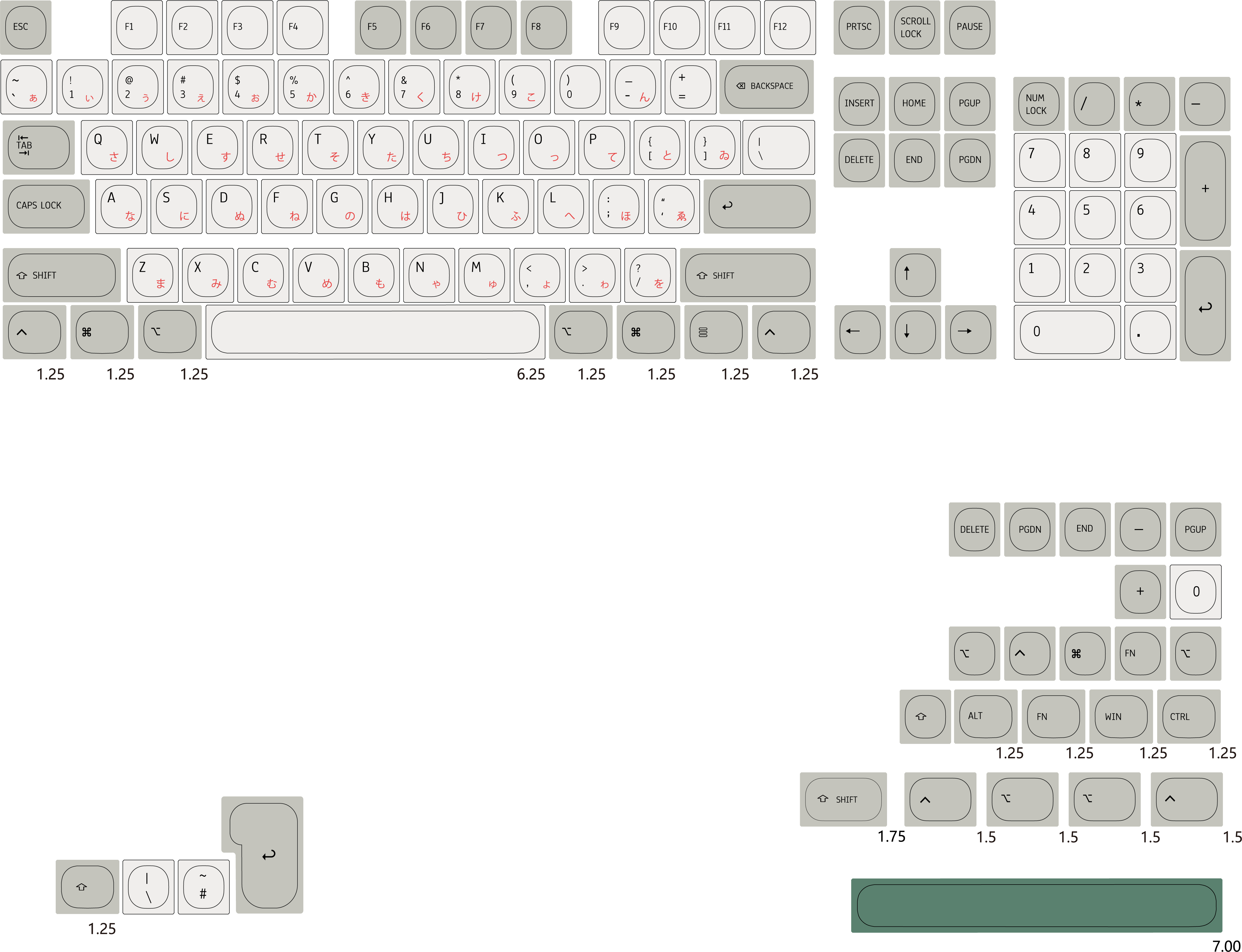 NPKC Hangul Keycaps Set Korean MA Profile Retro Keycap PBT Japanese Key caps for Cherry MX Switch Mechanical Keyboard Key cap: Orange