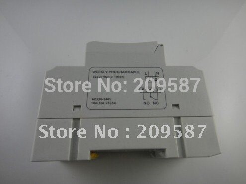 AC 220V-240V Digital LCD Power Programmable Timer Time Switch Relay 16A