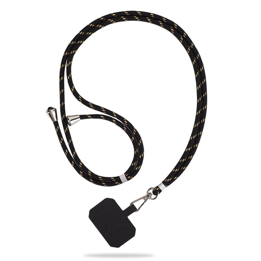 Universele Crossbody Patch Telefoon Lanyards Mobiele Telefoon Strap Lanyard Nylon Zachte Touw Mobiele Telefoon Opknoping Cord Holder: 13