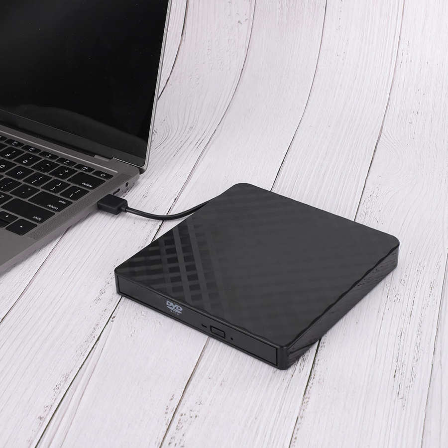 External drive USB3 0 -DVD drive External computer optical drive Black and DVD for WIN98/ME/2000/XP