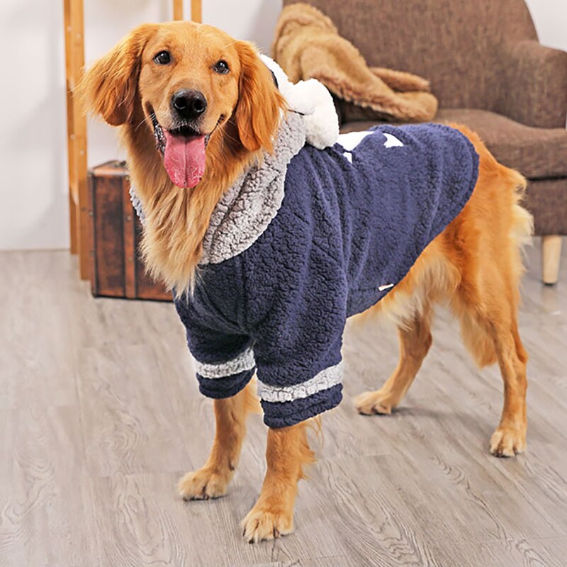 JORMEL Big dog clothes golden husky Labrador medium sized large dog pet puppies autumn winter cotton clothes