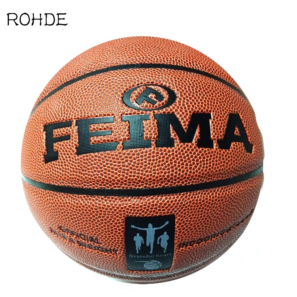 ROHDE Sports Basketball Size 7 PVC Rubber Liner Competition Training Basketball
