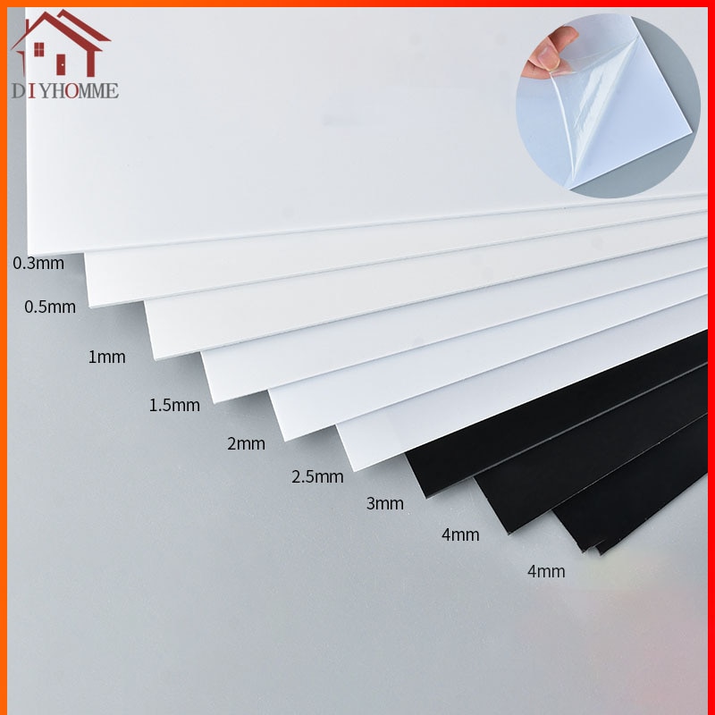 1pcs Model ABS Styrene Flat Sheet Plate Materials For DIY Train Buildings Sheet Model Building Kits