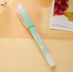 Japan slik farve blækfri tuscher pen highlighter album scrapbog gør-det-selv papirvarer skoleartikler  g082: Grøn