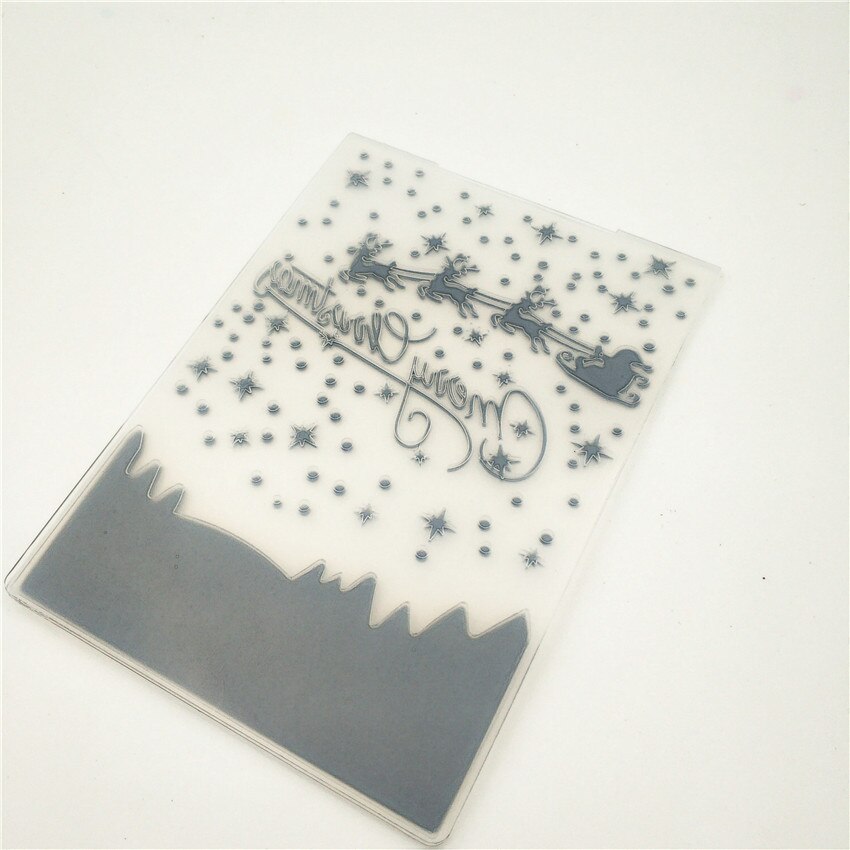 Plantillas en relieve de copos de nieve de 10,5x14,5 cm, plantillas de plástico para álbum de recortes, plantilla artesanal para Fondant, hendidura para pastel, Tarjeta para álbum de fotos