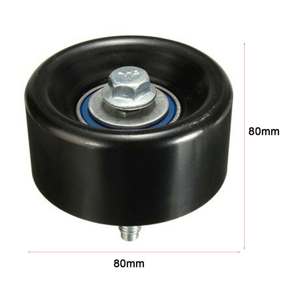 Fan Drive Belt Idler Pulley 75mm Tensioner Pulley Block Fit for Ford for Transit Mk6 Car Accessories