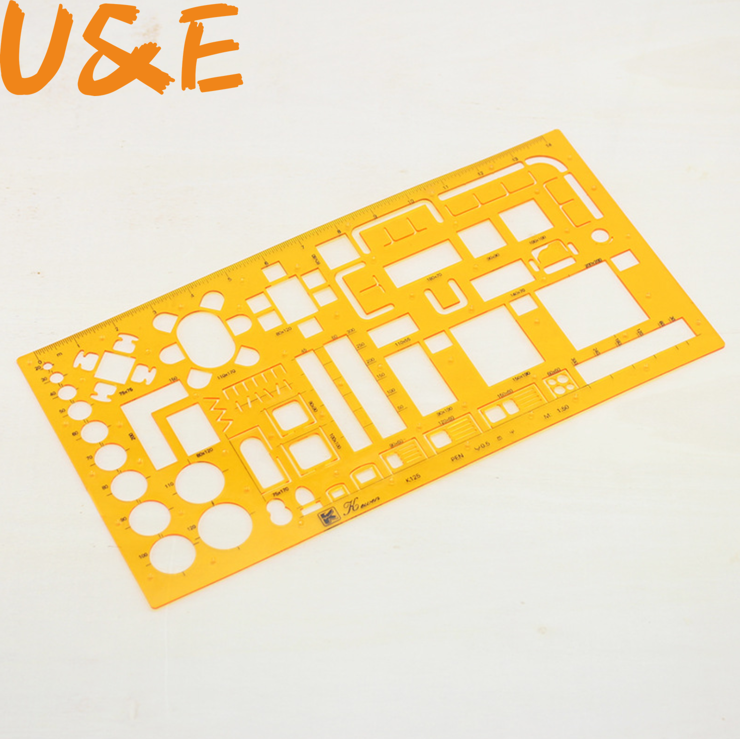 Ellipse Drafting Template 4 Kinds Eccentricity Drawing Template K107 Jewelry Tools