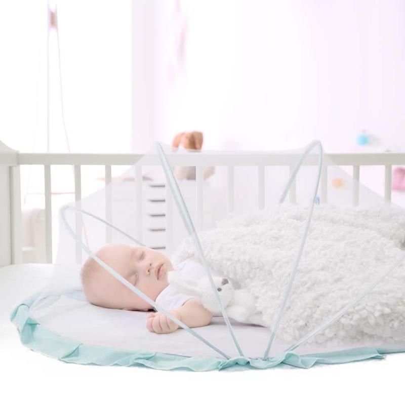 Draagbare Babybedje Klamboe Voor Zuigelingen Ademend Opvouwbare Cradle Bed
