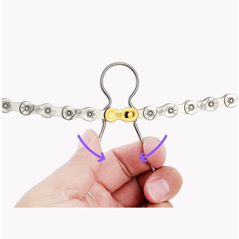 TOOPRE Bicycle Chain MissingLink 6 7 8 9 10 11 Speed Quick-Link Steel Ultra Light Silver 28g For KMC SHIMANO Chains