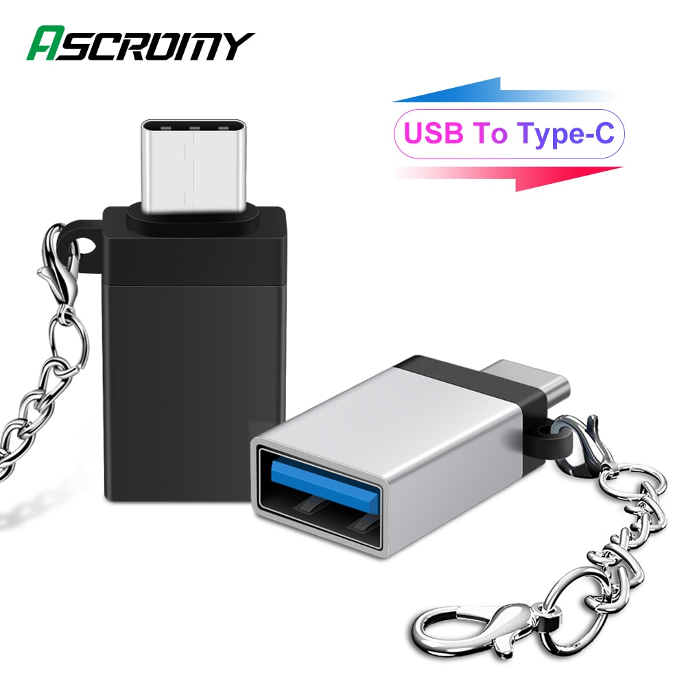 Type C To Usb 3.0 Adapter OTG Usb C Converter Charging Sync For Macbook Pro Air Samsung S10 S9 Plus Huawei Xiaomi UsbC TypeC OTG