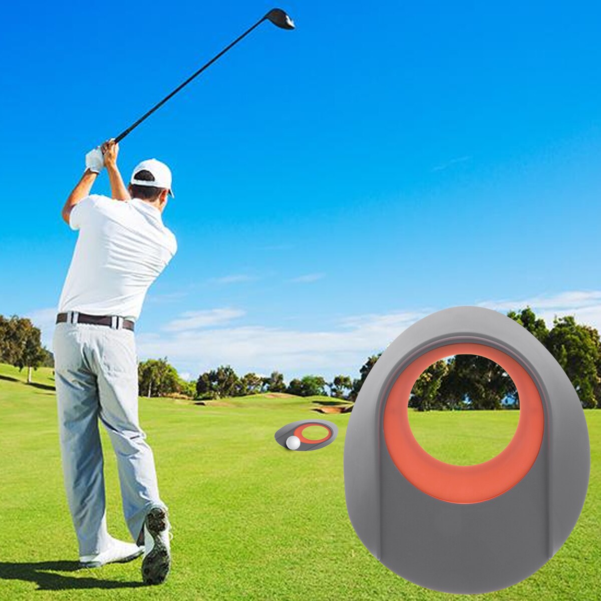 Golf putting träningscup hål golf träningsredskap inomhus och utomhus sport träning
