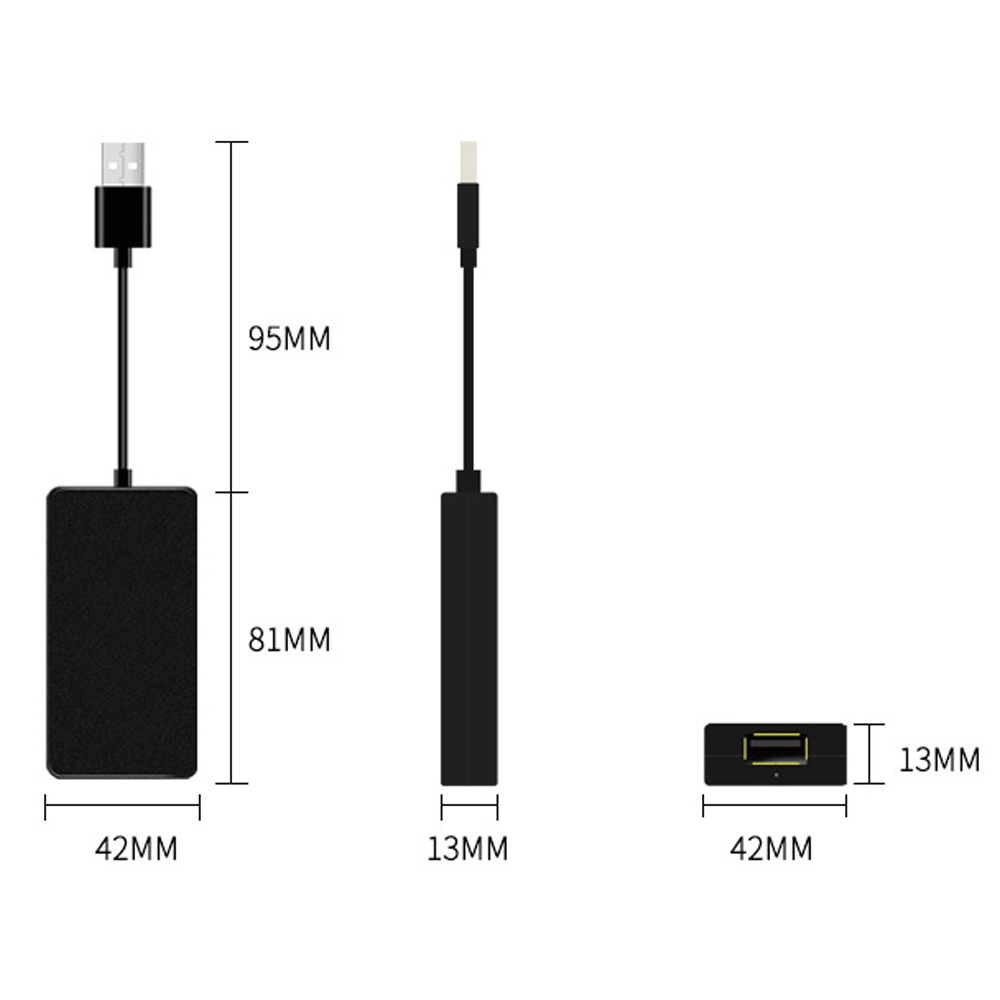 Universele Draadloze Wifi Bt Sluit USB Auto Play Dongle Module Navigatie Speler Auto spelen Stick voor iOS Android Auto