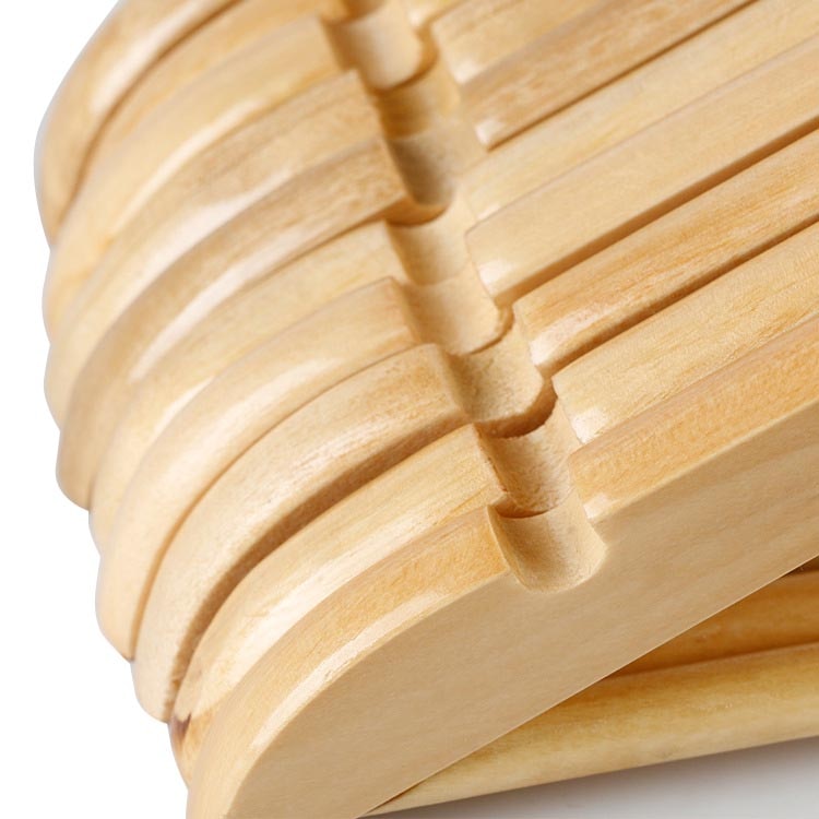 Cintre en bois Durable Anti déformation | Support de rangement Anti déformation pour vêtements jupe robe adulte, cintre présentoir pour vêtements