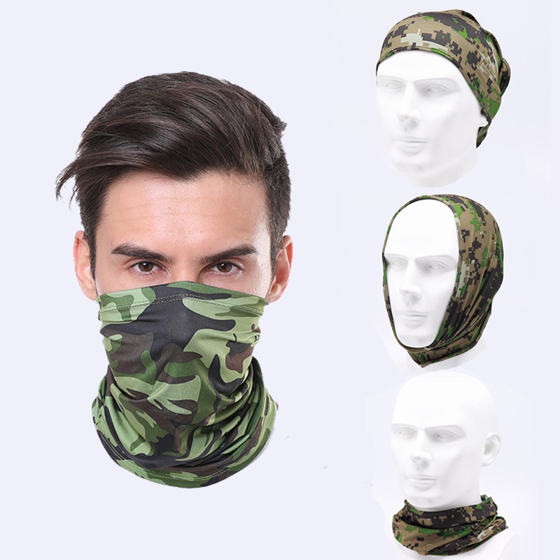 Braga Neck Man Cycling Cyclist Sport Scarves Tubular Neck Motorcycle Covers Bandana Camouflage Ski Mask Warmer Neck Panties