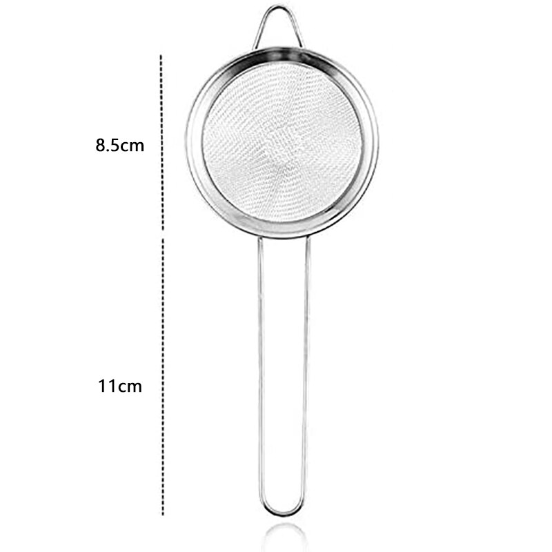 Fine Mesh Strainer for Bar -Stainless Steel Conical Strainer for Cocktail Drink Bar Strainers Bartender Bar Tool, 2 Pcs