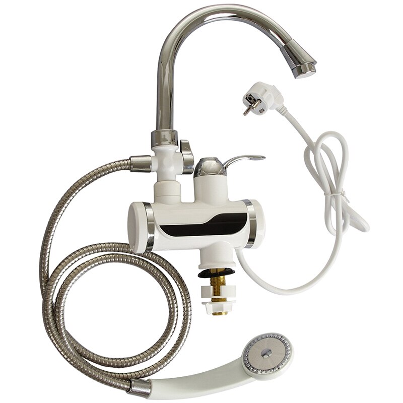 KBAYBO 3000W Tankless Wasser Heizung Dusche Instant Wasser Durchlauferhitzer Wasserhahn Instant wasserhahn 2 arten von heraus