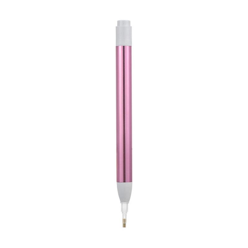 Tool Point Drill Pen DIY Lighting Drill Lighting Pen Stick Accessories Universal 5D Pens Fast Luminous Pen: rose gold